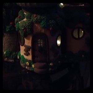 Polymer clay fairy castle